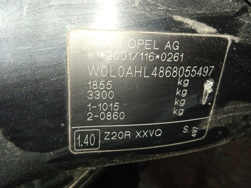 opel astra h (a04) del año 2005