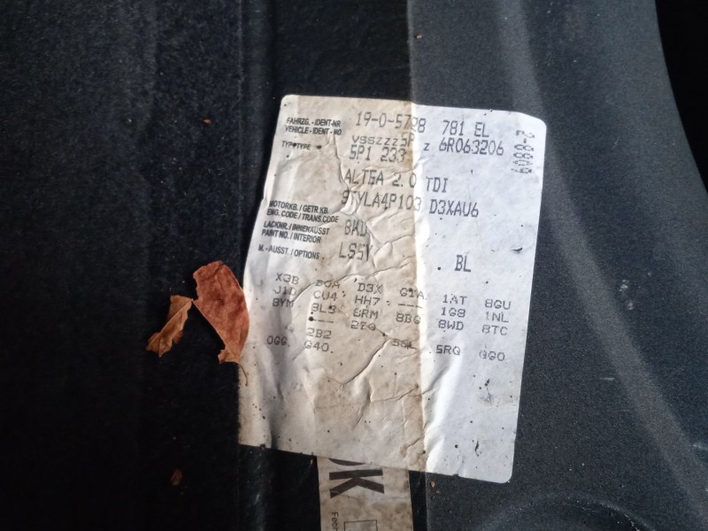 seat altea (5p1) del año 2006