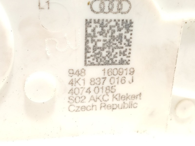 Recambio de cerradura puerta delantera derecha para audi e-tron (gen) 50 quattro referencia OEM IAM 4K1837016J  