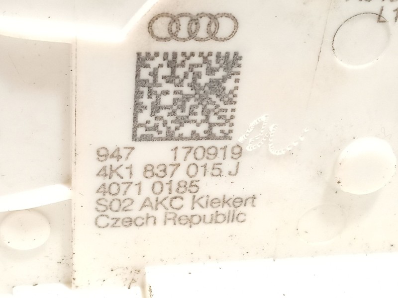 Recambio de cerradura puerta delantera izquierda para audi e-tron (gen) 50 quattro referencia OEM IAM 4K1837015J  