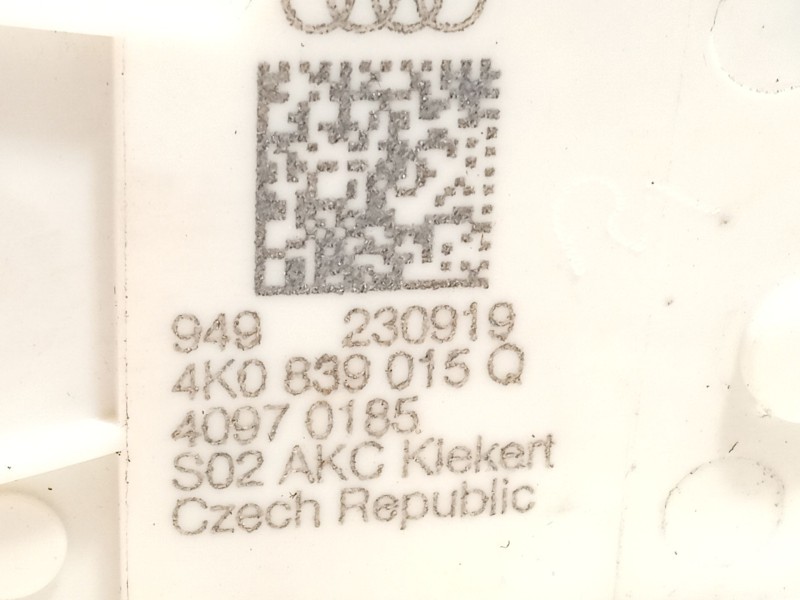 Recambio de cerradura puerta trasera izquierda para audi e-tron (gen) 50 quattro referencia OEM IAM 4K0839015Q  