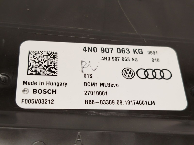 Recambio de modulo electronico para audi e-tron (gen) 50 quattro referencia OEM IAM 4N0907063KG  F005V03212