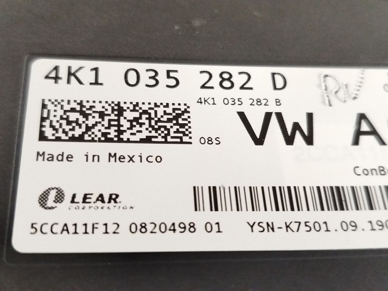 Recambio de modulo electronico para audi e-tron (gen) 50 quattro referencia OEM IAM 4K1035282D  