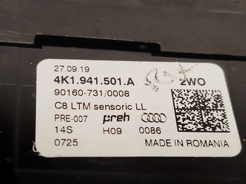 Recambio de mando luces para audi e-tron (gen) 50 quattro referencia OEM IAM 4K1941501A  