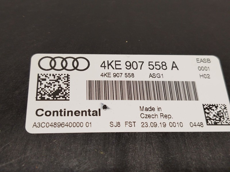 Recambio de modulo electronico para audi e-tron (gen) 50 quattro referencia OEM IAM 4KE907558A  A3C0489640000