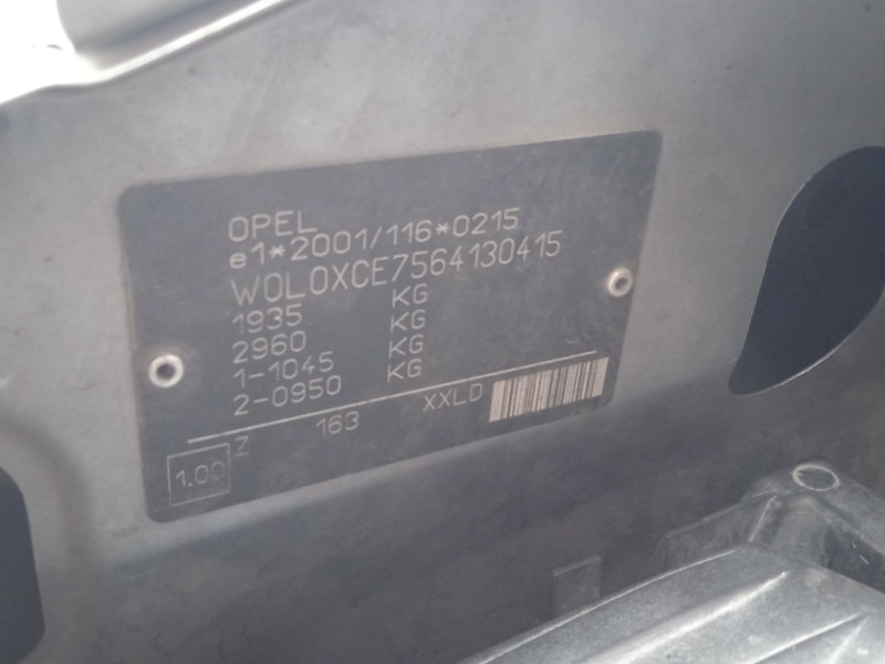 opel meriva a monospace (x03) del año 2006