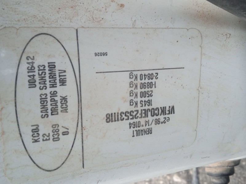 renault kangoo (kc0/1_) del año 2002