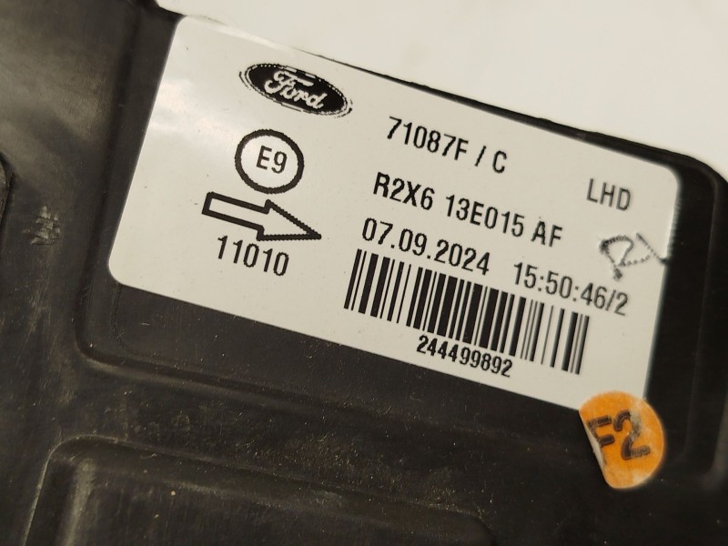 Recambio de faro izquierdo para ford tourneo courier 1.0 ecoboost referencia OEM IAM R2X613E015AF 2833284 