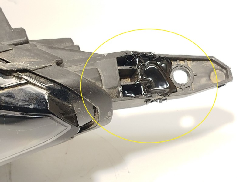 Recambio de faro izquierdo para ford tourneo courier 1.0 ecoboost referencia OEM IAM R2X613E015AF 2833284 