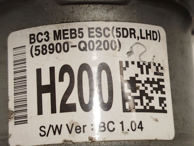 Recambio de abs para hyundai i20 iii (bc3, bi3) 1.2 referencia OEM IAM 58910Q0200 6158941600 Q058920500