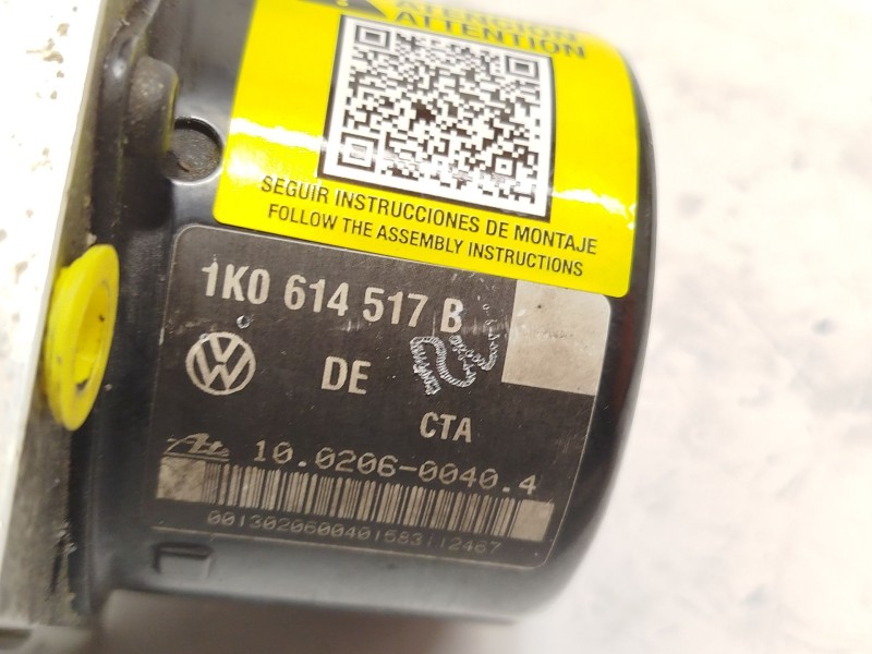 Recambio de abs para volkswagen touran (1t1, 1t2) 1.9 tdi referencia OEM IAM 1K0614517B 1K0907379D 1002120224