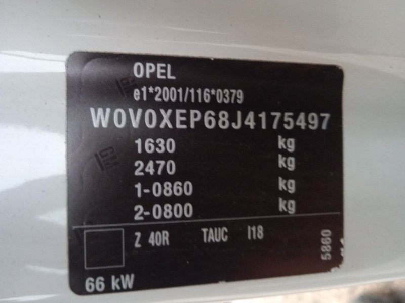 opel corsa e (x15) del año 2018