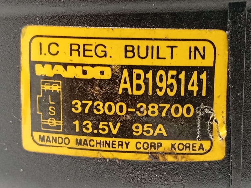 Recambio de alternador para hyundai santa fé i (sm) 2.4 16v referencia OEM IAM 3730038700  AB195141