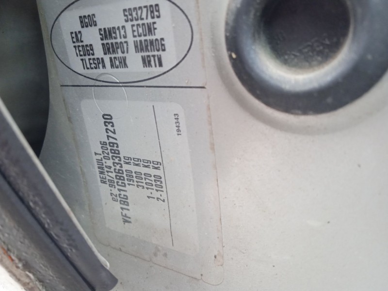 renault laguna ii (bg0/1_) del año 2005