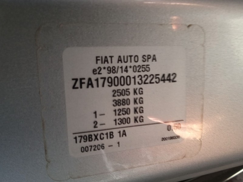 fiat ulysse (179_) del año 2005