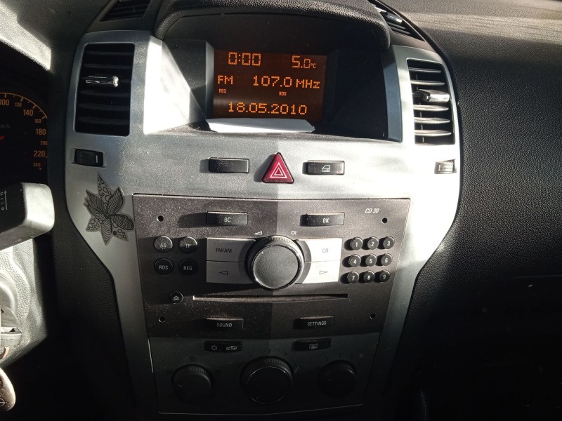 opel zafira / zafira family b (a05) del año 2010