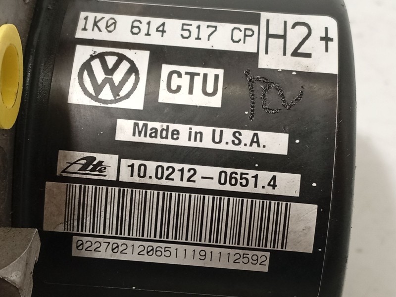 Recambio de abs para volkswagen touran (1t3) advance referencia OEM IAM 1K0614517CP 1K0907379BE 10021206514