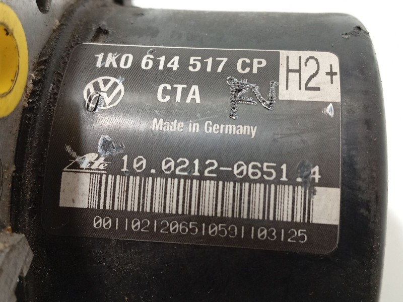 Recambio de abs para volkswagen scirocco (137) 2.0 tdi referencia OEM IAM 1K0614517CP 1K0907379BE 10021206514
