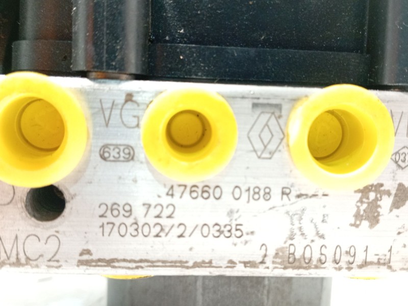 Recambio de abs para dacia sandero ambiance referencia OEM IAM 476600188R 0265956527 269722
