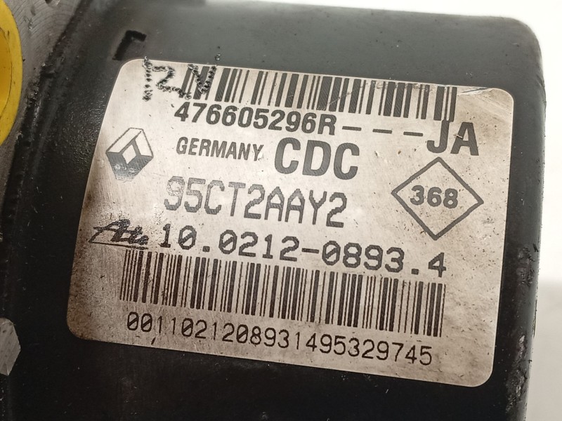 Recambio de abs para renault megane iii berlina 5 p dynamique referencia OEM IAM 476605296R 28561258413 10021208934