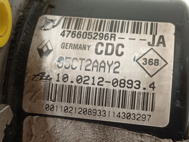 Recambio de abs para renault megane iii berlina 5 p limited referencia OEM IAM 476605296R 28561258413 10021208934