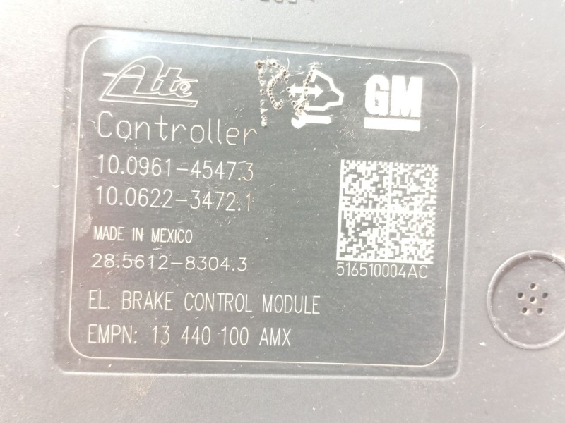 Recambio de abs para opel zafira tourer expression referencia OEM IAM 13440100 10096145473 10021209694