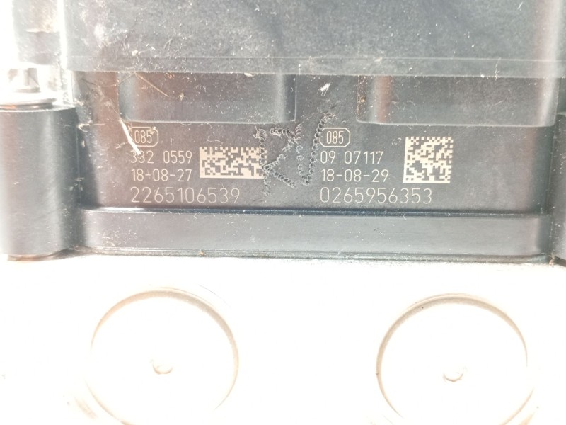 Recambio de abs para peugeot rifter active long referencia OEM IAM 9812786180 2265106539 970025