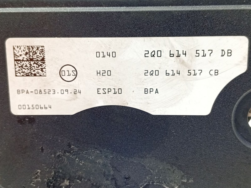 Recambio de abs para skoda kamiq (nw4) 1.5 tsi referencia OEM IAM 2Q0614517DB 0265311003 0265957271