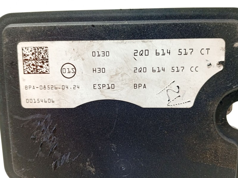 Recambio de abs para volkswagen taigo (cs1) 1.0 tsi referencia OEM IAM 2Q0614517CT 0265310582 2Q0614517CC