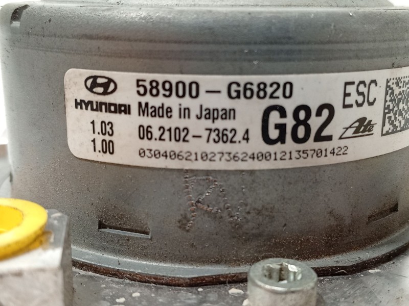 Recambio de abs para kia picanto iii (ja) 1.0 referencia OEM IAM 58900G6820 28517621043 06210273624