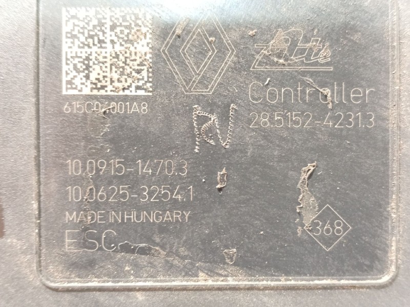 Recambio de abs para renault megane iv berlina 5p tech road referencia OEM IAM 476604349R 28515242313 10022007284