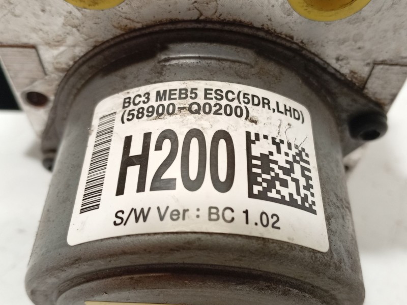 Recambio de abs para hyundai i20 20 ( bc3/bi3desde 08/20 ) referencia OEM IAM 58910Q0200 6158941600 Q058920500
