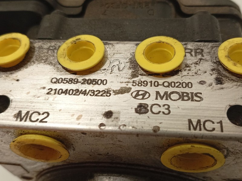 Recambio de abs para hyundai i20 20 ( bc3/bi3desde 08/20 ) referencia OEM IAM 58910Q0200 6158941600 Q058920500