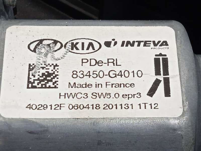Recambio de elevalunas trasero izquierdo para hyundai i30 cw (pd) trend referencia OEM IAM 83470G4030 83471G4000 83450G4010