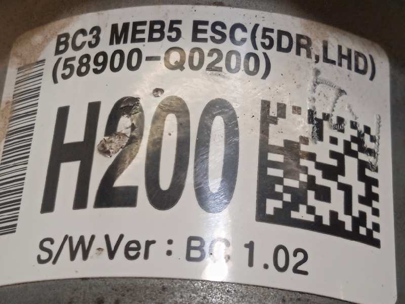 Recambio de abs para hyundai i20´20 ( bc3/bi3desde 08/20 ) 1.2 referencia OEM IAM 58910Q0200 6158941600 Q058920500