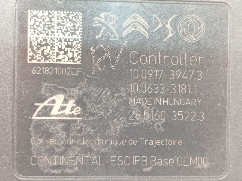 Recambio de abs para opel mokka 1.5 (76) referencia OEM IAM 9842946180 10022024344 10091739473