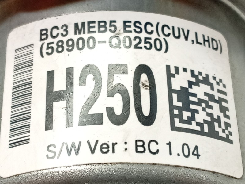 Recambio de abs para hyundai bayon (bc3) 1.0 t-gdi referencia OEM IAM 58910Q0250 Q058920540 6158941600