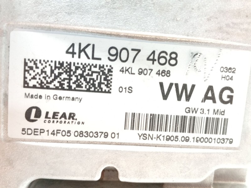 Recambio de modulo electronico para audi e-tron (gen) 50 quattro referencia OEM IAM 4KL907468  