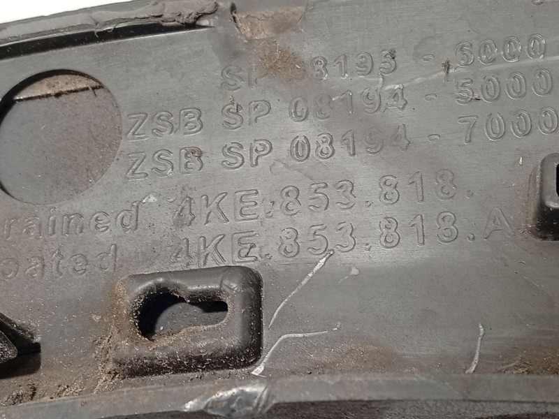 Recambio de aletin trasero derecho para audi e-tron (gen) 50 quattro referencia OEM IAM 4KE853818 4KE8538184W3 