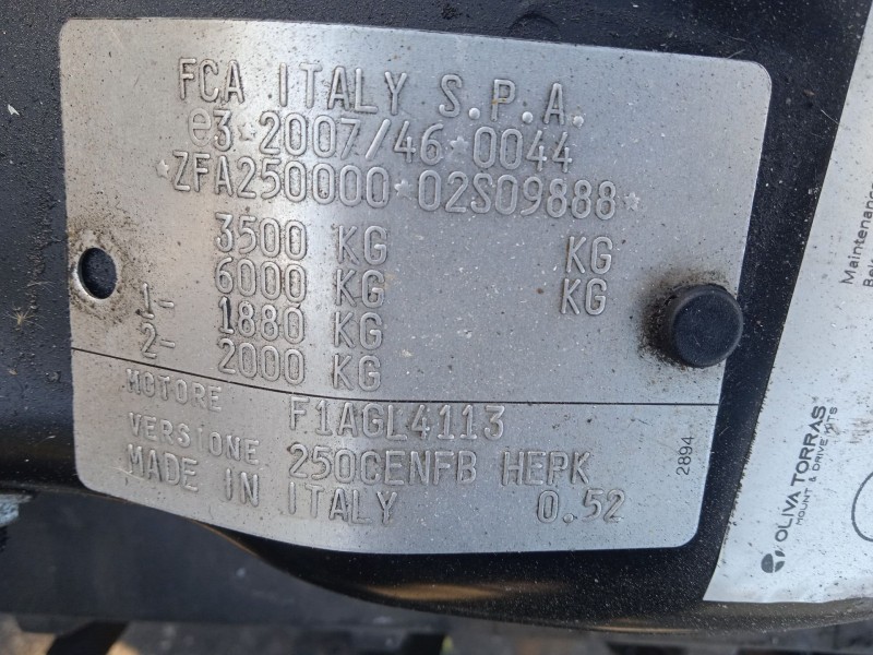 fiat ducato furgoneta (250_) del año 2021