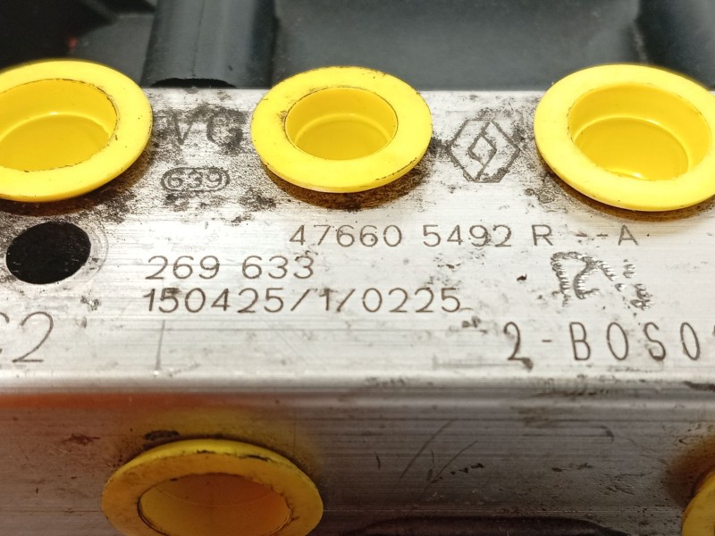 Recambio de abs para dacia logan ii 1.2 lpg referencia OEM IAM 476605492R 0265956285 269633