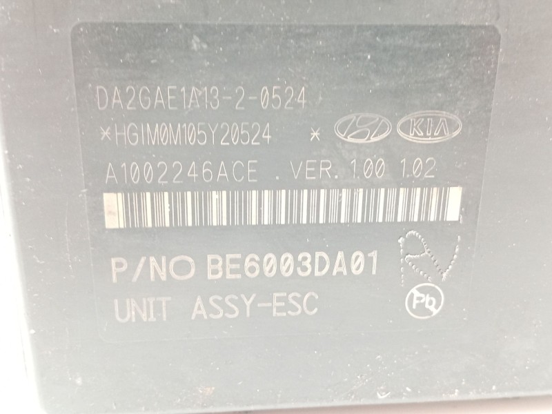 Recambio de abs para kia stonic (ybcuv) drive referencia OEM IAM 58910H8450 BE6003DA01 MGH85ADBH6013DA01