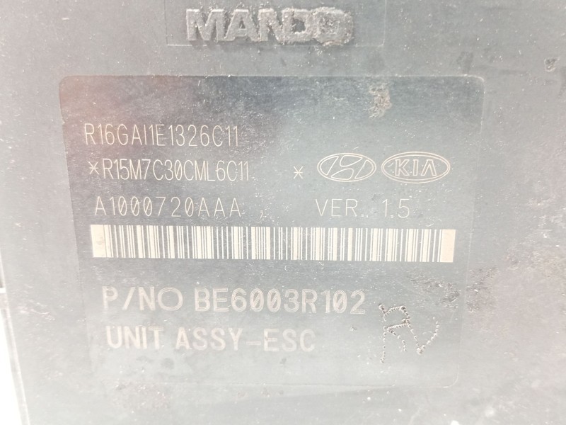 Recambio de abs para hyundai tucson link bluedrive 2wd referencia OEM IAM 58920D7110 BE6003R102 MGH80BH6013R102
