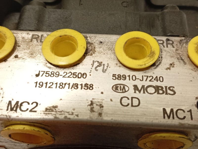 Recambio de abs para kia ceed (cd) 1.0 t-gdi referencia OEM IAM 58910J7240 6158941600 J758922500