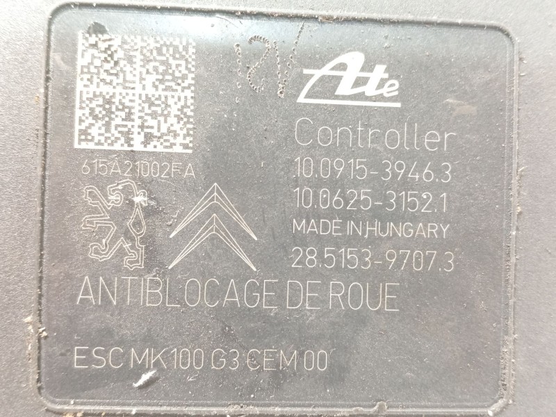 Recambio de abs para citroën c3 ii (sc_) 1.6 bluehdi 75 referencia OEM IAM 9814482680 10091539463 10022006744