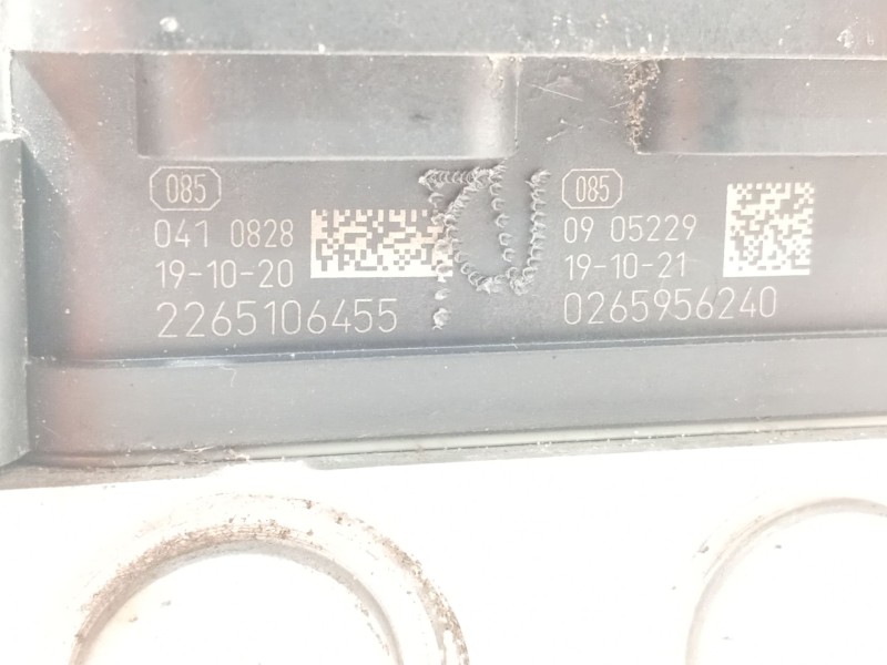 Recambio de abs para citroën jumpy fugón confort m referencia OEM IAM 9808055980 2265106455 970084
