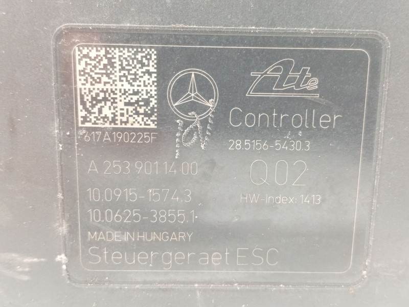 Recambio de abs para mercedes-benz clase glc (w253) glc 220 d 4matic referencia OEM IAM A2534310200 28515654303 10022009514