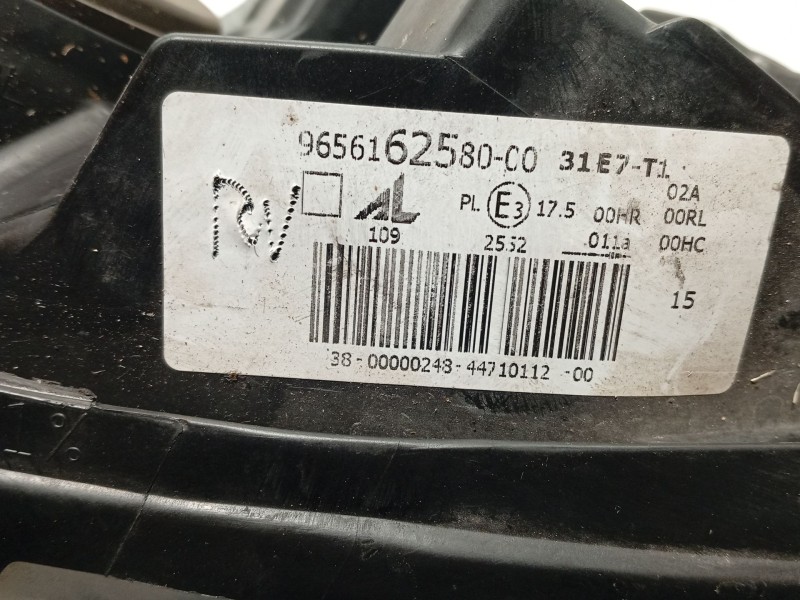 Recambio de faro izquierdo para peugeot 308 i (4a_, 4c_) 1.6 hdi referencia OEM IAM 9656162580 6208F5 