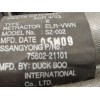 Recambio de cinturon seguridad trasero derecho para ssangyong rodius 2.7 turbodiesel cat referencia OEM IAM 7560221101  