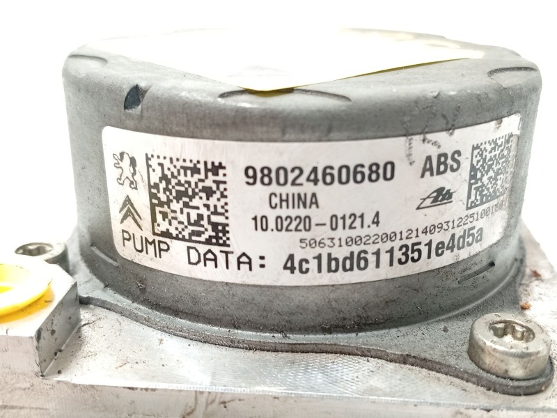 Recambio de abs para citroën c3 collection referencia OEM IAM 9802460680 10091511673 10022001214